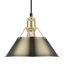 Luminaire suspendu conique à 1 lumière Weatherford-660949697-660949696-660949725