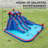 18' x 15.83' Inflatable Water Slide