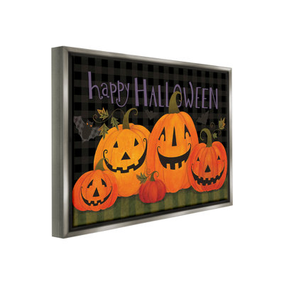«Halloween sourire Jack-o-Lanterns» par Bernadette Deming sur