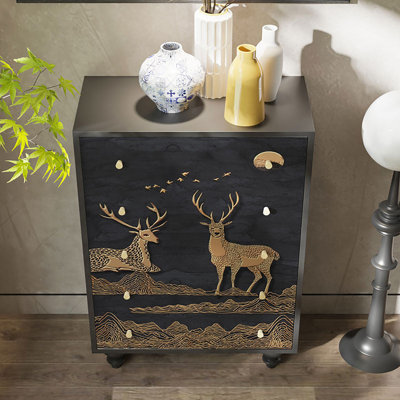 Armoire de décoration vintage French Light Luxury Home