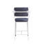 Chaises de comptoir rembourrées en tissu Cargo