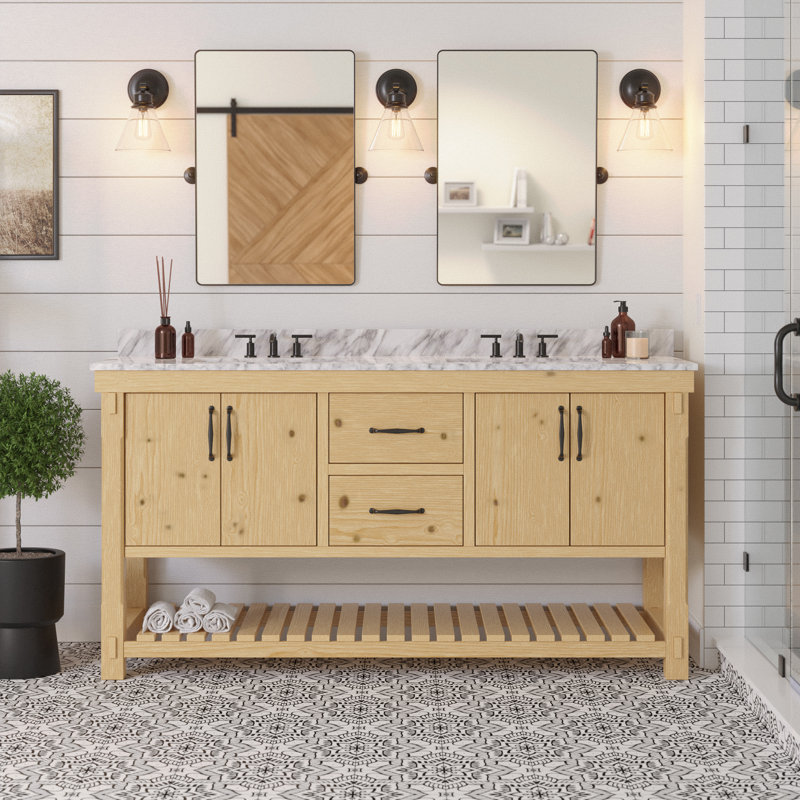 Ensemble de meuble-lavabo double 72 po Gola