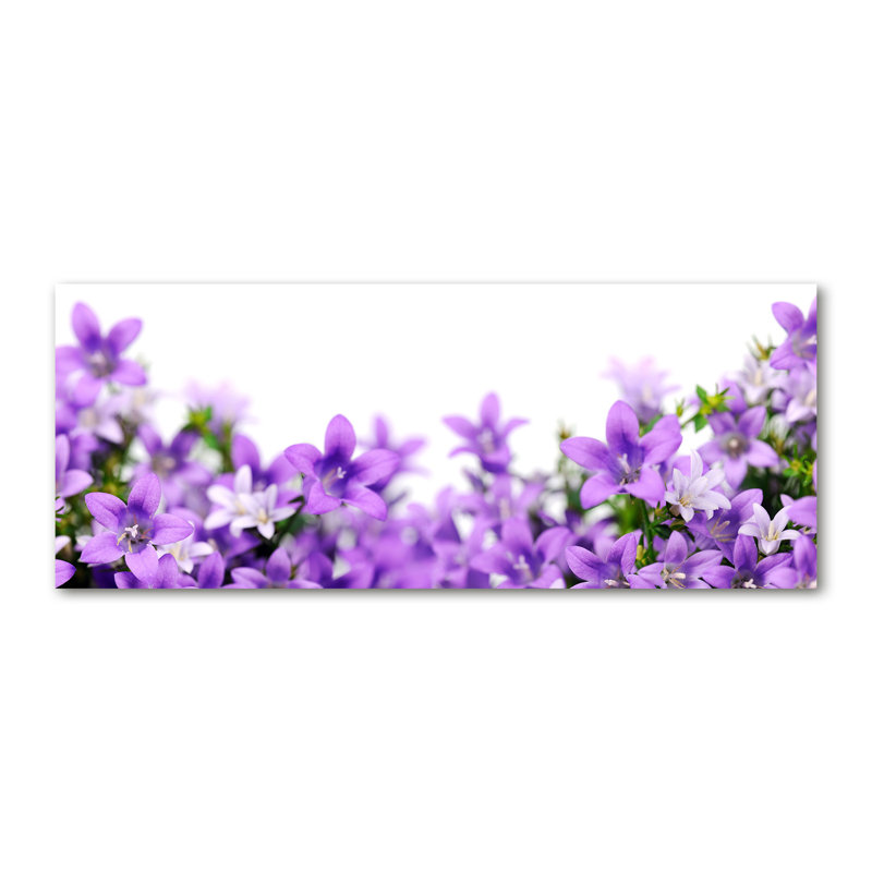 Purple Bells - No Frame Print on Canvas