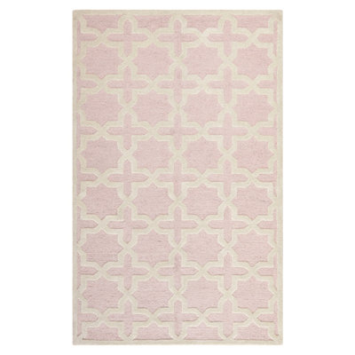 Igna Hand Tufted Wool Geometric Rug