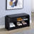 Astor Black 1-Drawer Storage Bench-1986801461
