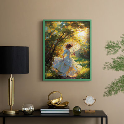 «WOMEN Series DCCCLI», reproduction encadrée - bois massif