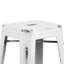 Angelinamarie 30" Industrial Style Bar Stool - Set of 4 - Modern Metal Bar Height-265551500