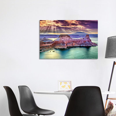 Lake Canyon View II by David Drost - Wrapped Canvas Print