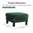 Lucas Ottoman Polyester-Green