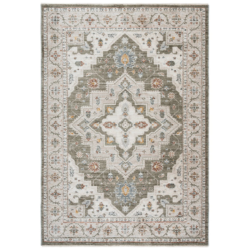 Bois de rose rétro 500 Performance Oriental Tapis d'intérieur de style rétro, Rectangle 9 pi x 12 pi