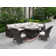 Cretcher Wicker/Rattan 8 - Person Seating Group With Cushions