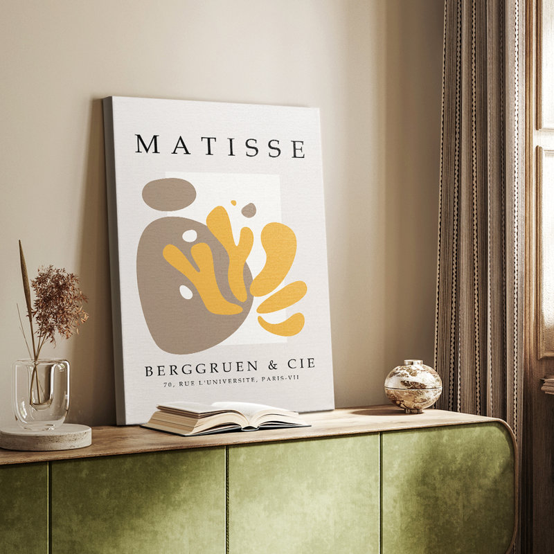 Matisse CDL XXVII, reproduction d'art encadrée sur mesure, galerie Cavas, H 18 po x l 12 po
