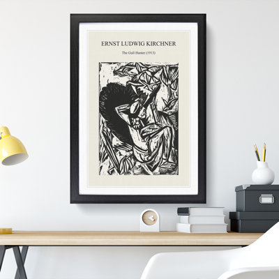The Gull Hunter by Ernst Ludwig Kirchner - Picture Frame Painting