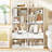Bookcase w/Drawer, Multifunctional Open Bookshelf, Storage Organizer-129039331
