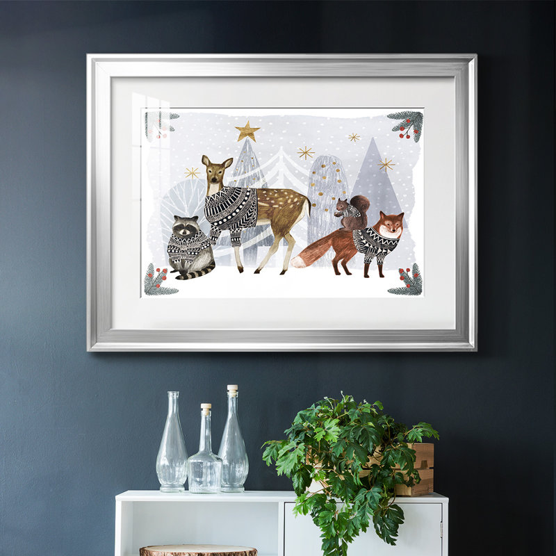 Cozy Christmas Collection A, Argent, H 27 po x l 39 po x P 1,5 po