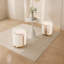 Repose-pieds avec tabouret pivotant en métal Juriana-92902242
