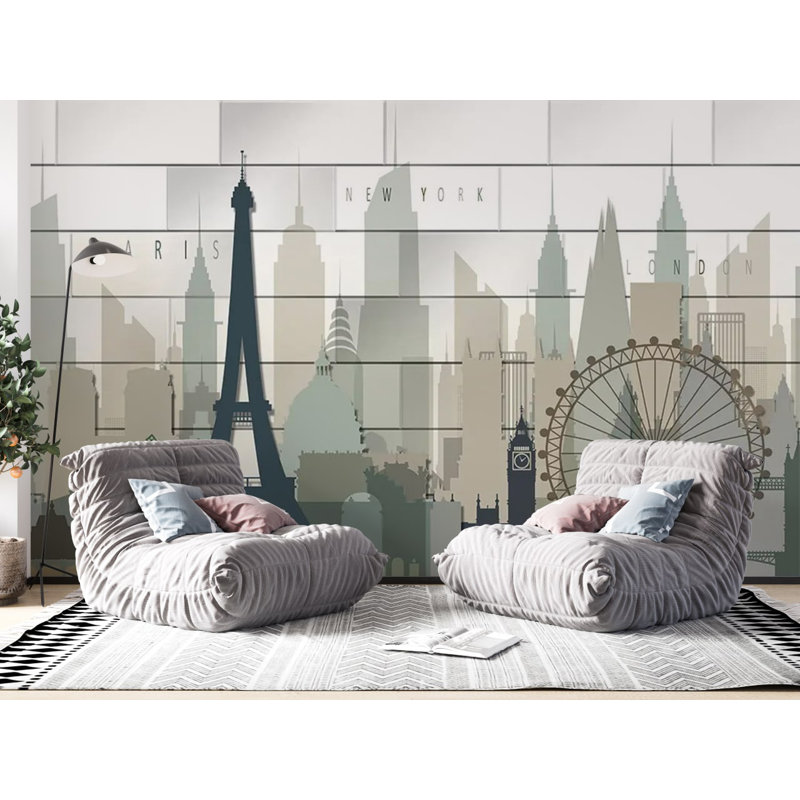 Yerimar Wall Mural, 75” L x 112” W