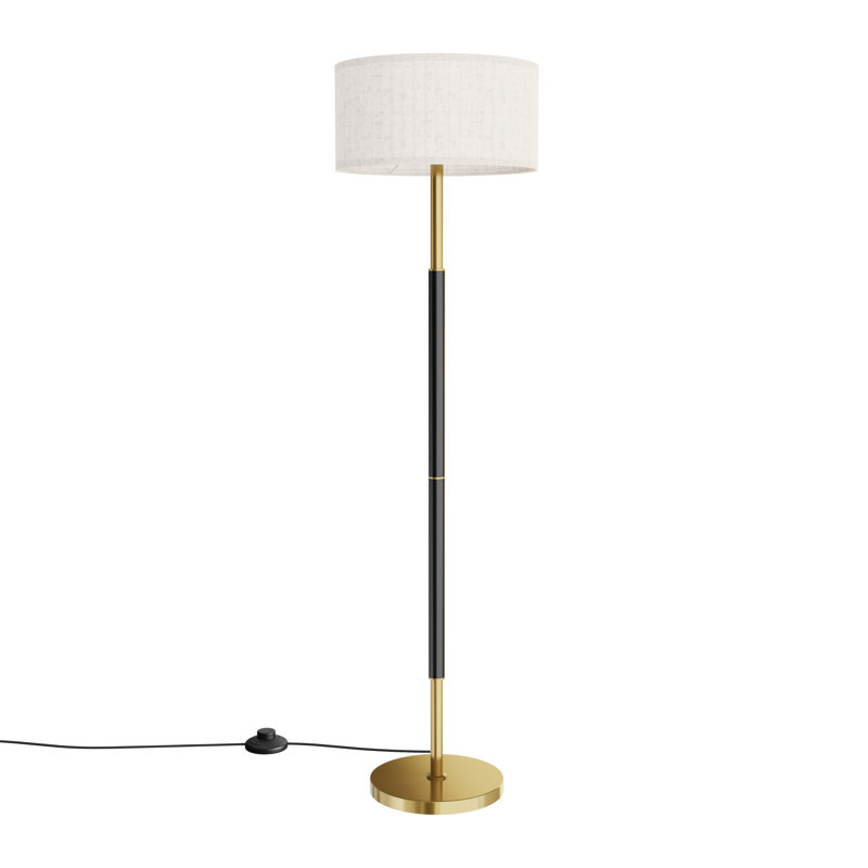 Traditional Rhoads With Remote And Bulb Included, Beige