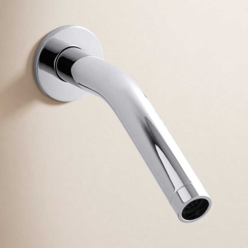 Stillness Wall-Mount Bath Spout, Polished Chrome