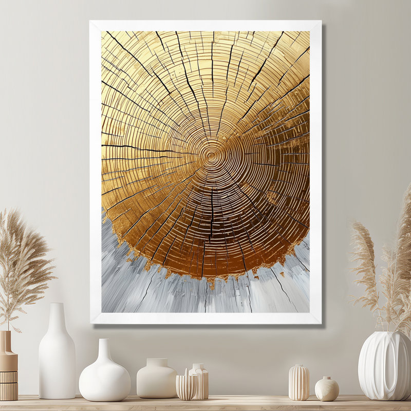Andenne - Paysages, art mural, salon, H 32 po x l 16 po, Reproduction encadrée d'une seule photo, Blanc