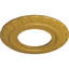 Médaillon de plafond H 9 po x l 9 po x P 0,5 po Claremont-27779737