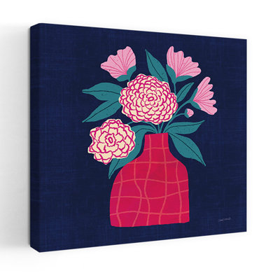 «Playful Vase II», reproduction d'art contemporain sur plante florale contemporaine