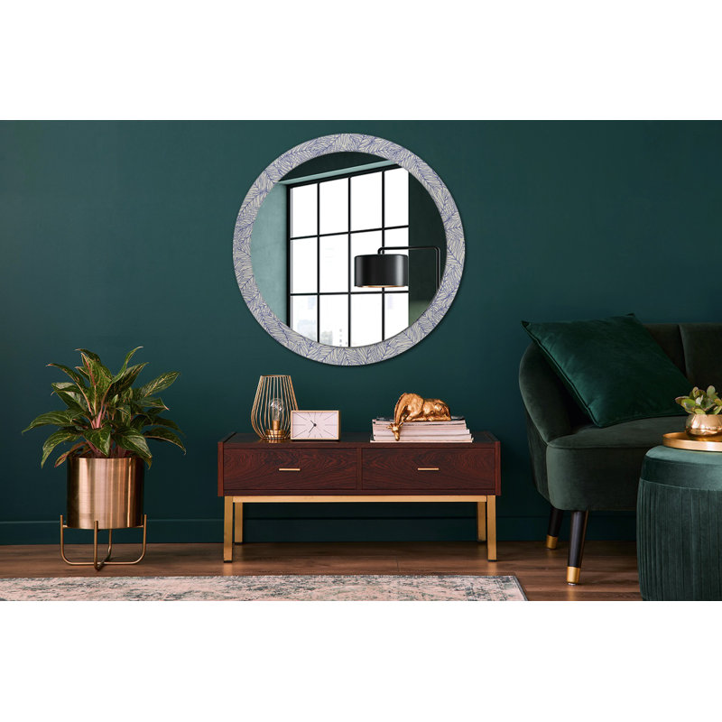 Huldar Glass Flat Wall Mirror
