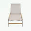 Chaise longue d'extérieur Aluminun