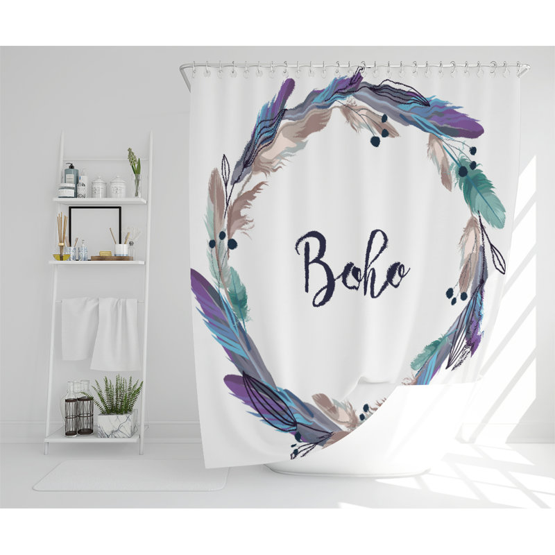 Buckmiller Polyester Shower Curtain Set