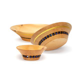 Natalis - Emozioni D'Arte Manara Wood Serving Bowl