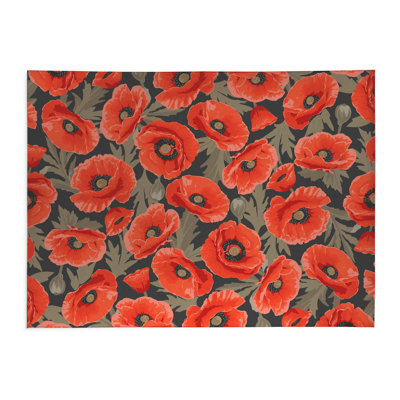 Poppie Thin Lightweight Kitchen Mat