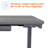 Kaylan RISE 2 Series 48" x 24" Electric Sit-Stand Desk w/ Dual Motors and Drawer-1651767707