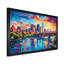«Colorful City Minneapolis Popart I», reproduction d'art sur toile-9105057-9105067