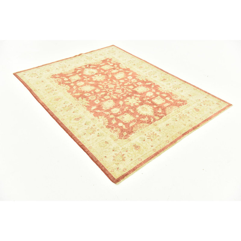 Tapis rouge rouille Josie