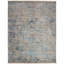 Wool Abstract Area Rug in Blue-285430915