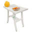 Banc de douche ou banc d'extérieur en teck curviligne Ripley-2088721569-2088721575