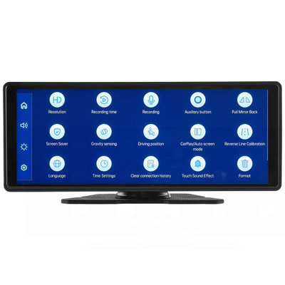 Car Stereo Radio Carplay Touchscreen 10 In Apple Android Front/Rear Camera