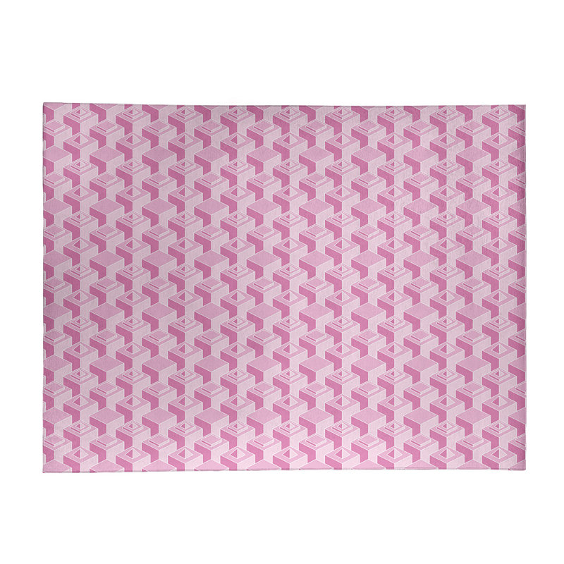 Chenille Geometric Indoor Rug, Rectangle 8' x 10'