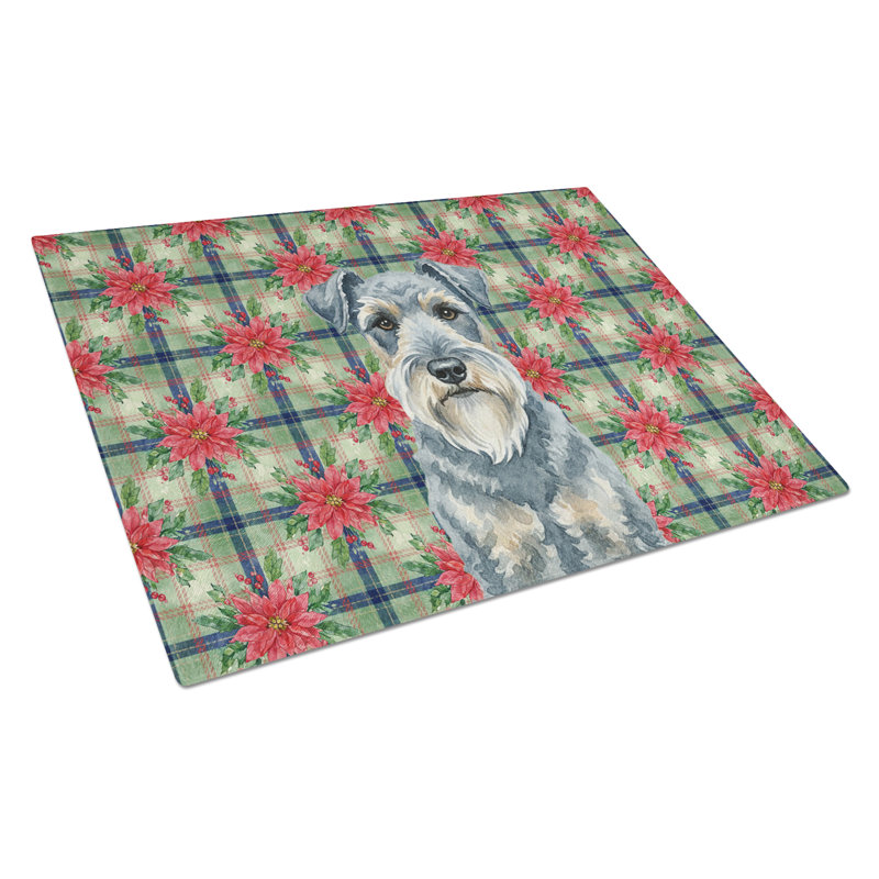 Planche à découper en verre Kerry Blue Terrier