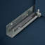 Meuble-lavabo transitionnel autoportant de 60 pouces avec plateau SMC Dualarc-138217097