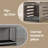 Dog Crate Furniture With Charging Station, Flip-up Hidden Acrylic Door, For Small And Medium Dogs -1539217913-1536220577