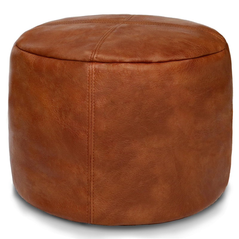 Housse de pouf non rembourrée seulement, Amaretto