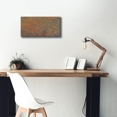 Epic Graffiti 'Desert Patterns 2'  by Alicia Ludwig Canvas Wall Art, 24" x 12"