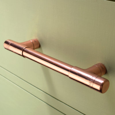 Copper Handle T-Shaped Pull