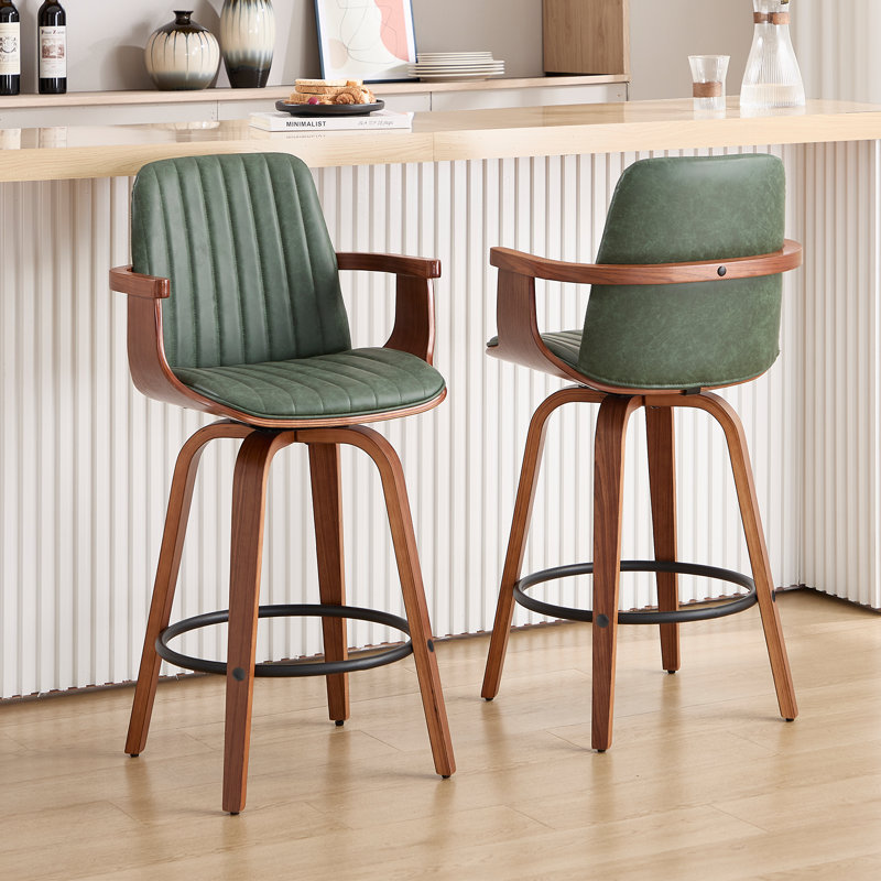 Swivel Counter & Bar Stool, Green