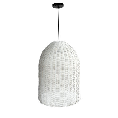 Campana 1 - Light Rattan Chandelier
