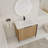 36'' Single Bathroom Vanity with Resin Top