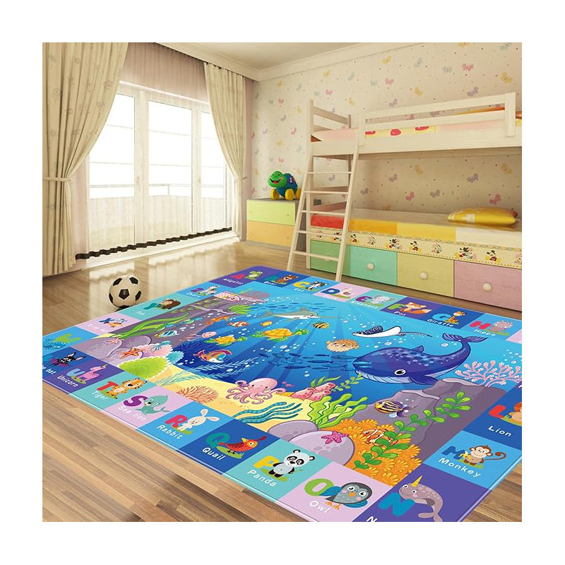 Tapis pour la petite enfance, L 79 po x l 59 po