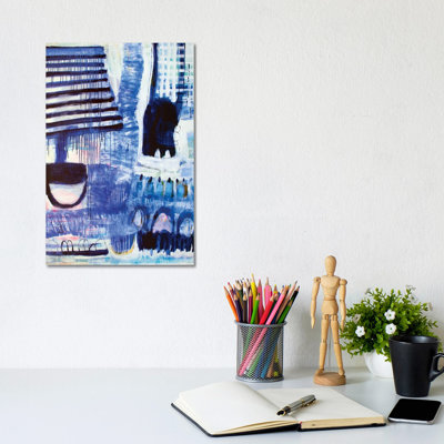Over The Weekend By Misako Chida - Wrapped Canvas Painting by Misako Chida - Wrapped Canvas Painting