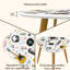 Ensemble de 2 tables basses gigognes Triangle